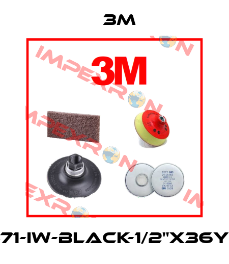 471-IW-BLACK-1/2"X36YD 3M