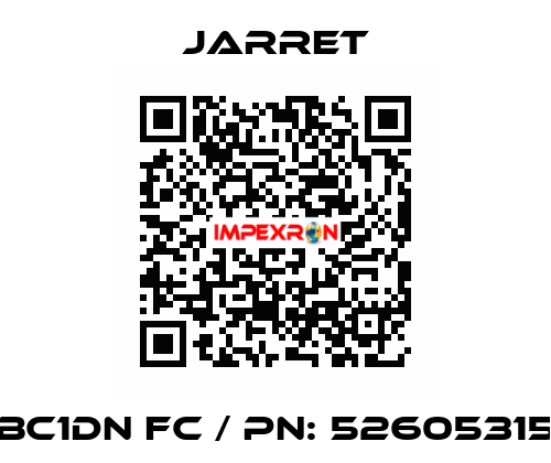 BC1DN FC / PN: 52605315 Jarret