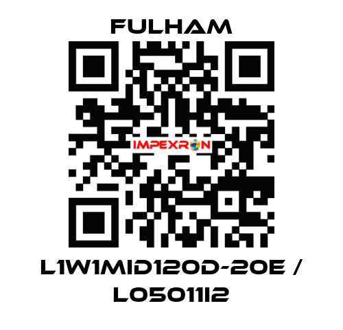 L1W1MID120D-20E / L05011i2 Fulham
