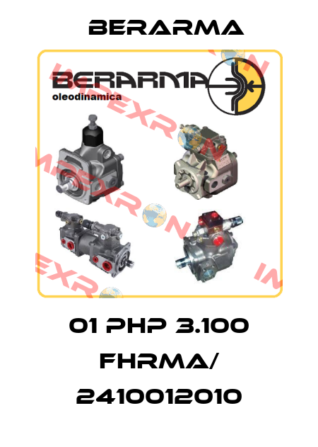01 PHP 3.100 FHRMA/ 2410012010 Berarma