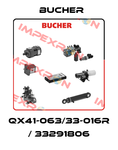 QX41-063/33-016R / 33291806 Bucher