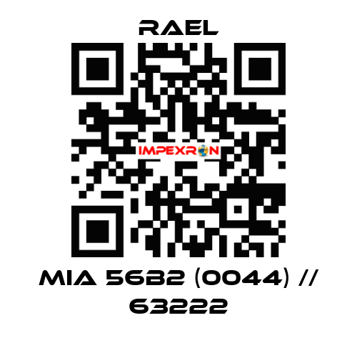 MIA 56B2 (0044) // 63222 RAEL