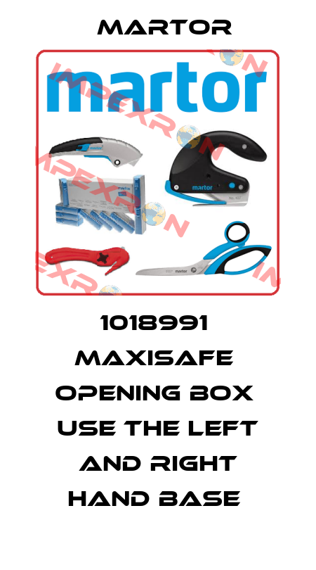 1018991  Maxisafe  opening BOX  use the left and right hand base  Martor