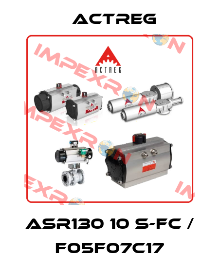 ASR130 10 S-FC / F05F07C17 Actreg