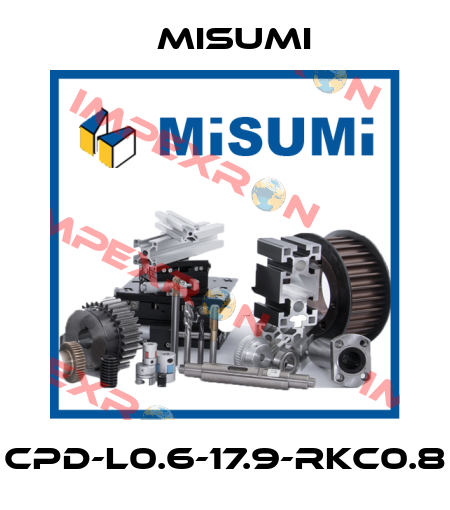 CPD-L0.6-17.9-RKC0.8 Misumi
