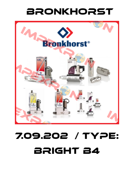 7.09.202  / Type: Bright B4 Bronkhorst