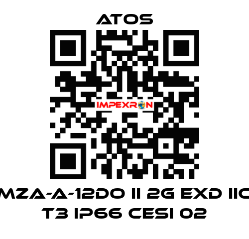 MZA-A-12DO II 2G Exd IIC T3 IP66 CESI 02 Atos