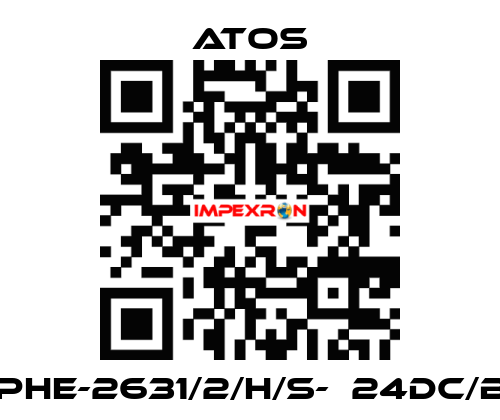DPHE-2631/2/H/S-Х24DC/BT Atos