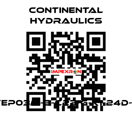 VEP03M-3-C23-G-K1-24D-B Continental Hydraulics