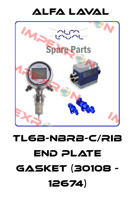 TL6B-NBRB-C/RIB END PLATE GASKET (30108 - 12674) Alfa Laval