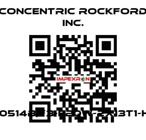 21061510514B,f3-F20W-2X13T1-H12D10R Concentric Rockford Inc.