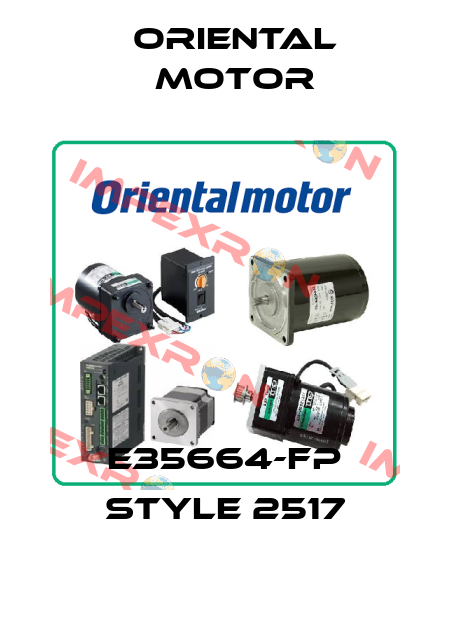 E35664-FP STYLE 2517 Oriental Motor