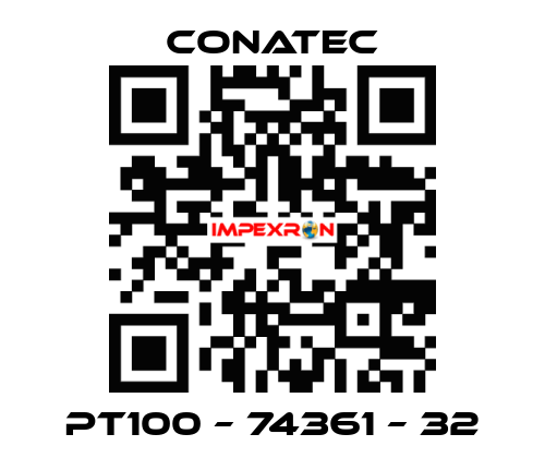 PT100 – 74361 – 32 Conatec