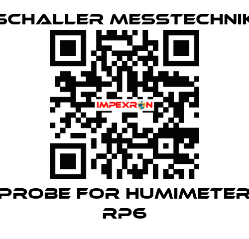 Probe for Humimeter RP6 Schaller Messtechnik