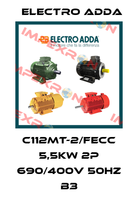 C112MT-2/FECC 5,5kW 2P 690/400V 50Hz B3 Electro Adda