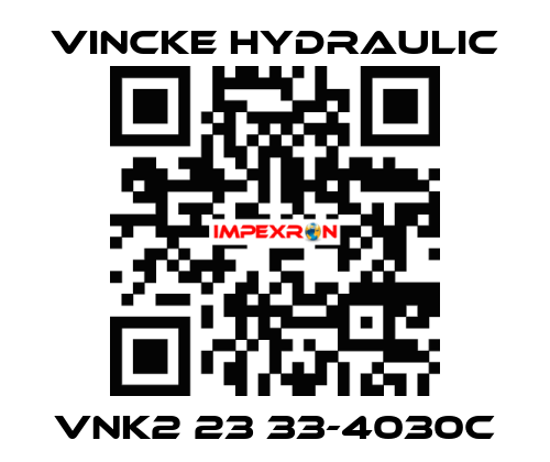 VNK2 23 33-4030C VINCKE HYDRAULIC