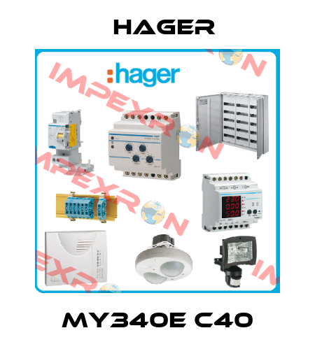 MY340E C40 Hager