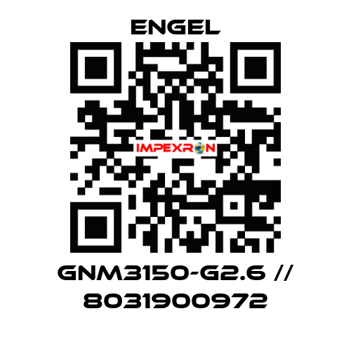 GNM3150-G2.6 // 8031900972 ENGEL