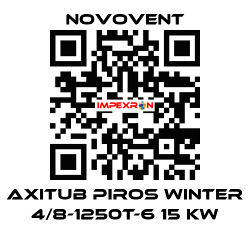 AXITUB PIROS WINTER 4/8-1250T-6 15 kW Novovent