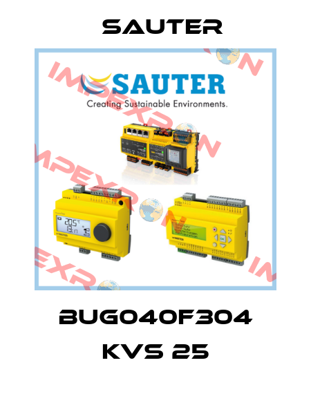 BUG040F304 kvs 25 Sauter