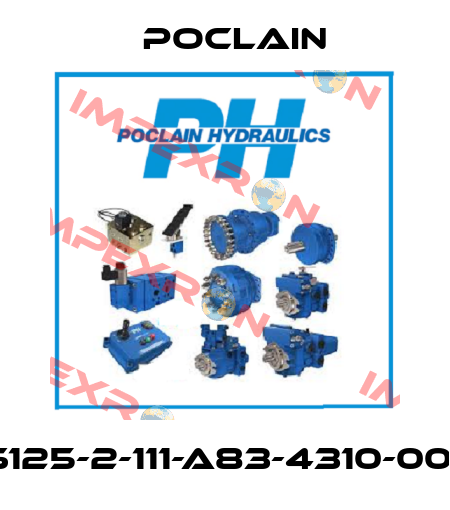 MS125-2-111-A83-4310-0000 Poclain