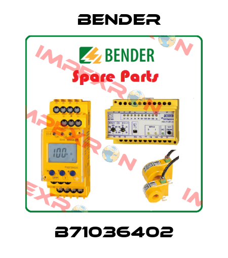B71036402 Bender