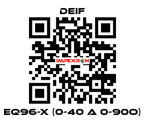 EQ96-x (0-40 A 0-90o) Deif