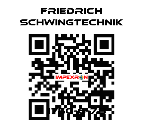 F 1750-6-7.8 Friedrich Schwingtechnik