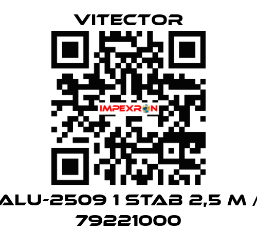 ALU-2509 1 Stab 2,5 m / 79221000 vitector