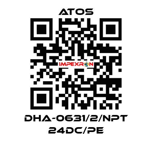 DHA-0631/2/NPT 24DC/PE Atos