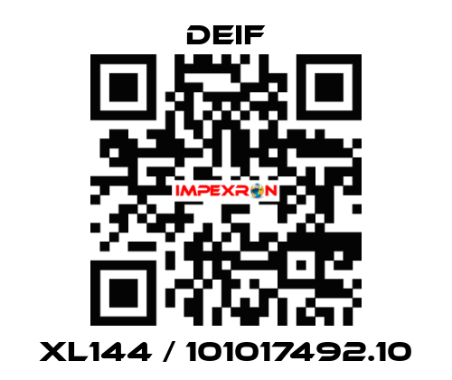 XL144 / 101017492.10 Deif