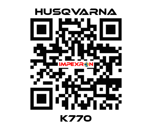 K770 Husqvarna