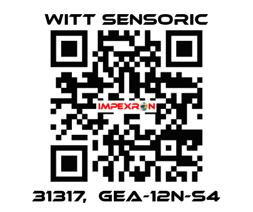 31317,  GEA-12N-S4 Witt Sensoric