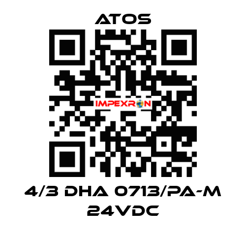 4/3 DHA 0713/PA-M 24VDC Atos
