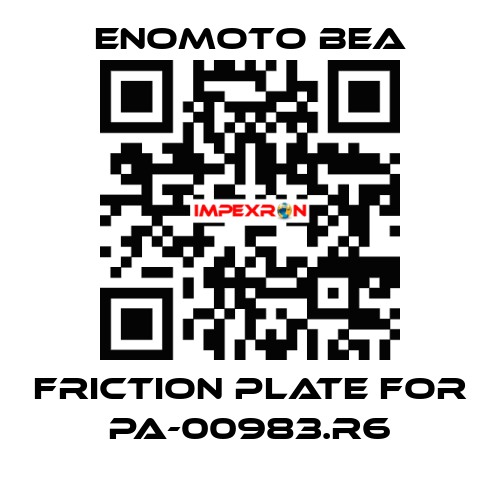 Friction Plate for PA-00983.R6 Enomoto BeA