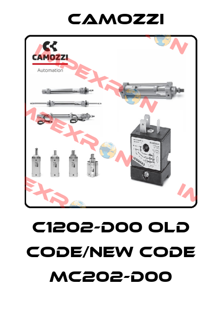 C1202-D00 old code/new code MC202-D00 Camozzi