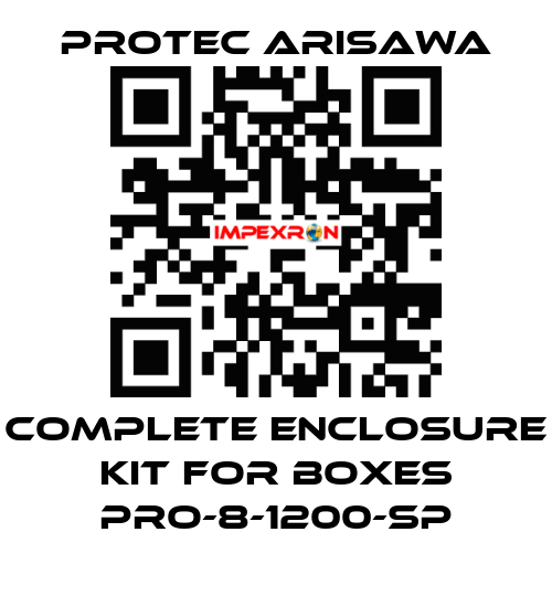 Complete enclosure kit for boxes PRO-8-1200-SP Protec Arisawa