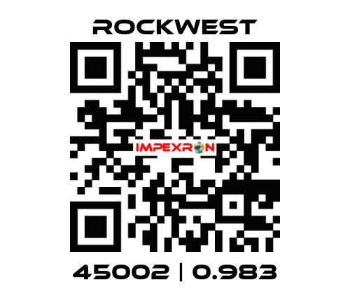 45002 | 0.983 ROCKWEST