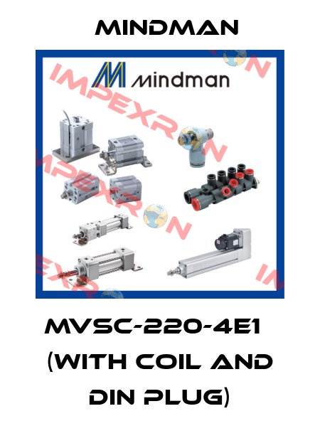 MVSC-220-4E1   (with coil and DIN plug) Mindman