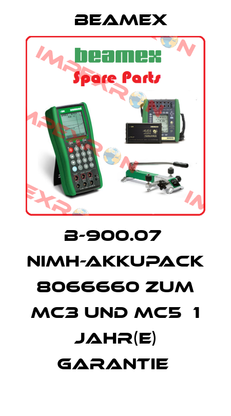 B-900.07  NiMH-Akkupack 8066660 zum MC3 und MC5  1 Jahr(e) Garantie  Beamex