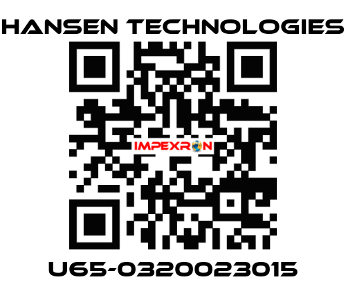 U65-0320023015 HANSEN TECHNOLOGIES