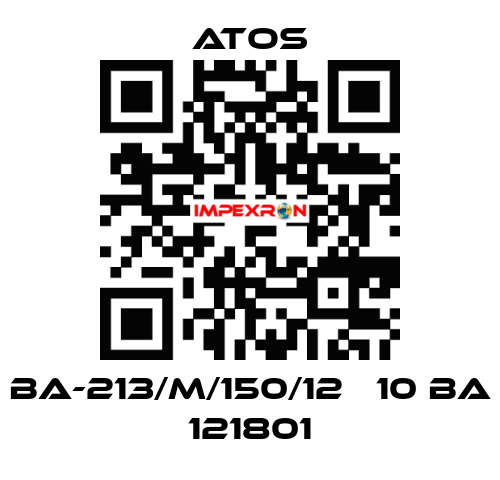 BA-213/M/150/12   10 BA 121801 Atos