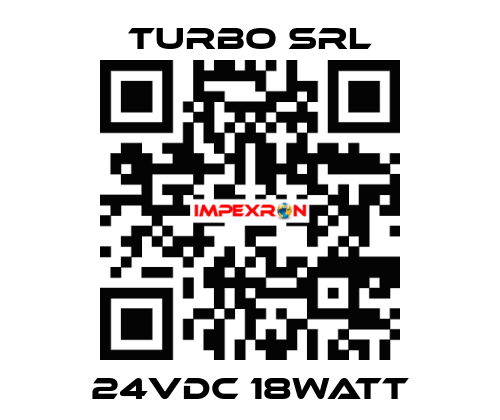 24VDC 18WATT Turbo SRL