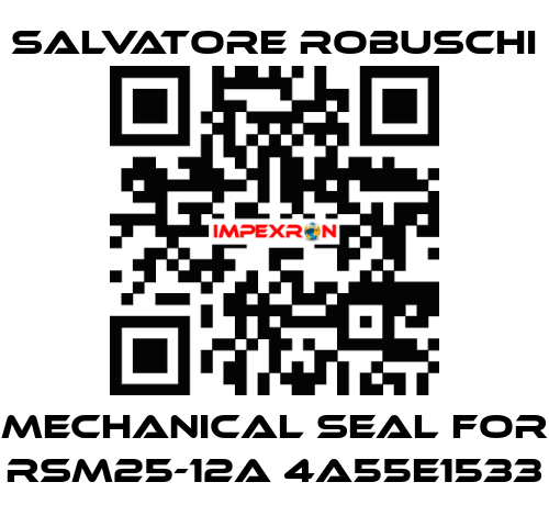mechanical seal for RSM25-12A 4A55E1533 SALVATORE ROBUSCHI