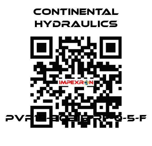 PVR15-20B15-RF-0-5-F Continental Hydraulics