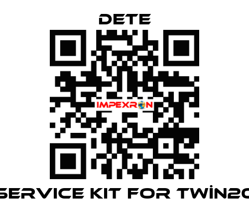 service kit for TWİN20 DETE