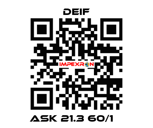 ASK 21.3 60/1 А Deif