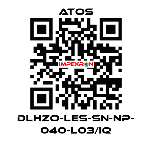 DLHZO-LES-SN-NP- 040-L03/IQ Atos