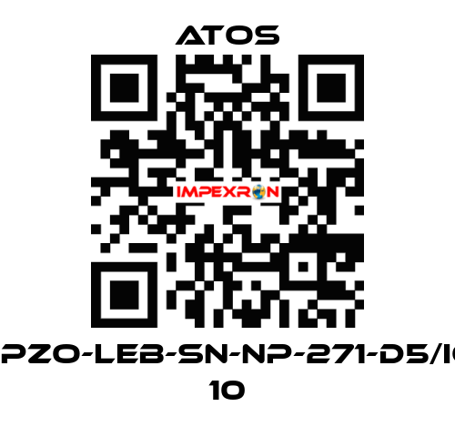 DPZO-LEB-SN-NP-271-D5/IQ 10 Atos