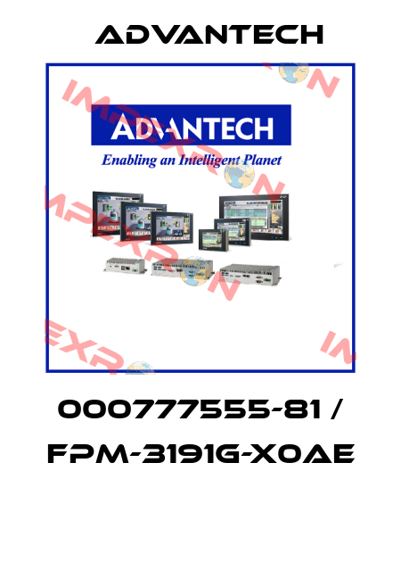 000777555-81 / FPM-3191G-X0AE  Advantech